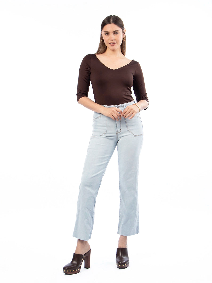 Body Básico Marrón