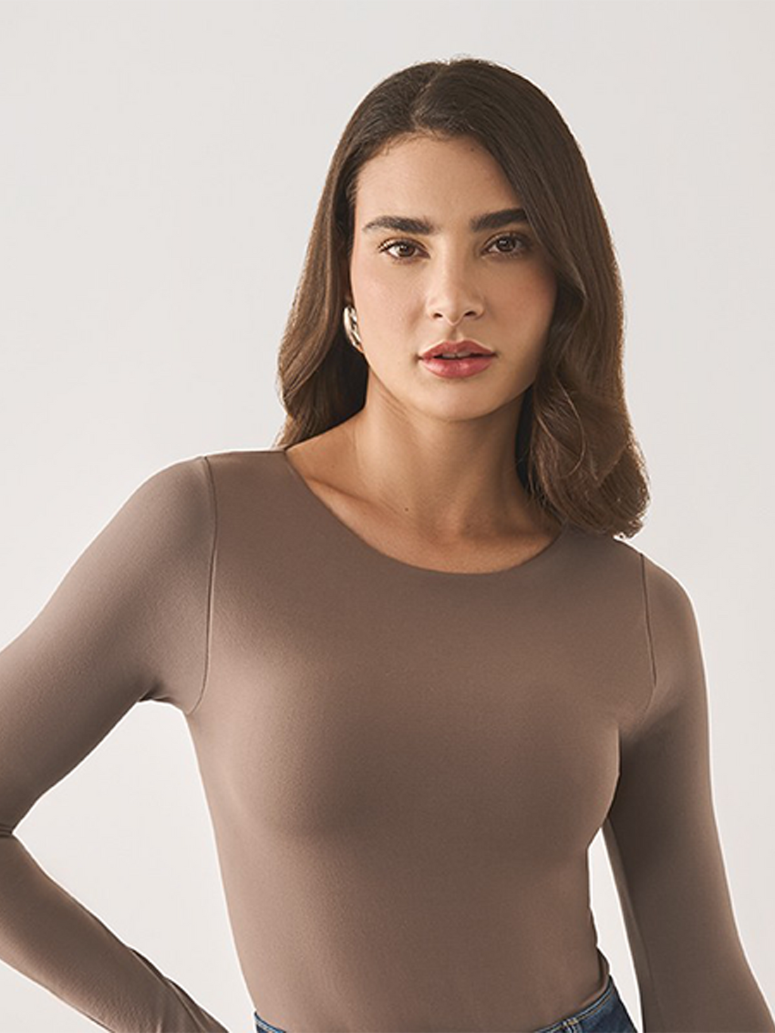 Body Amanda Gris intenso -Koketa