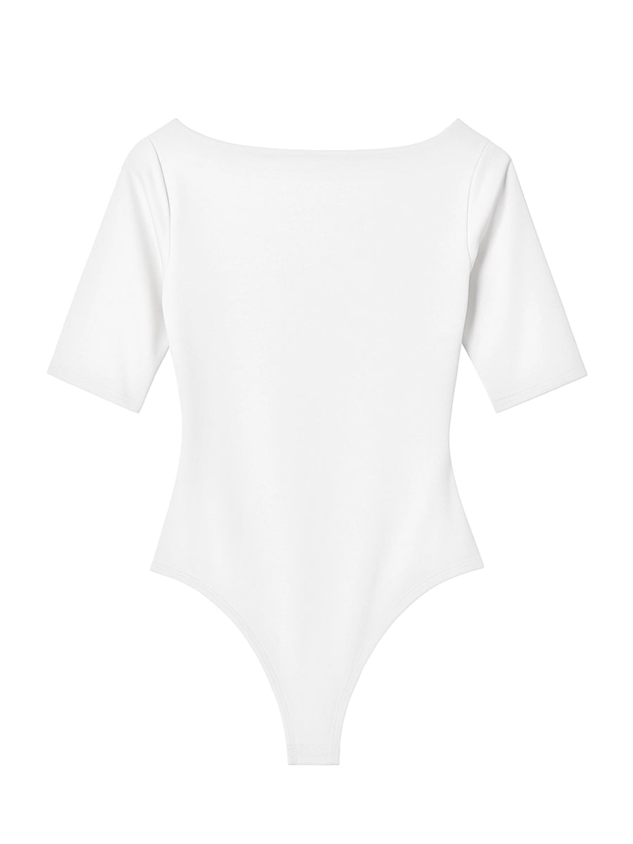 Body Básico Manga Corta Blanco