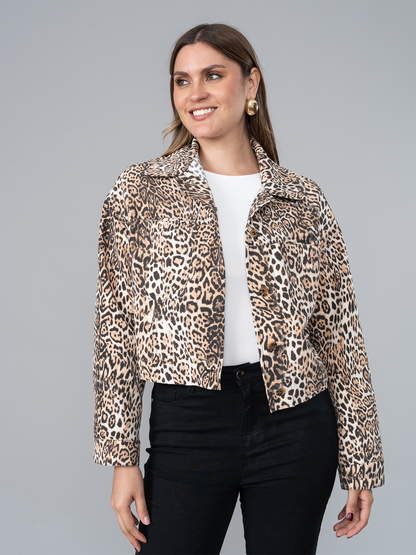 Casaca Alicia Animal Print en Catania