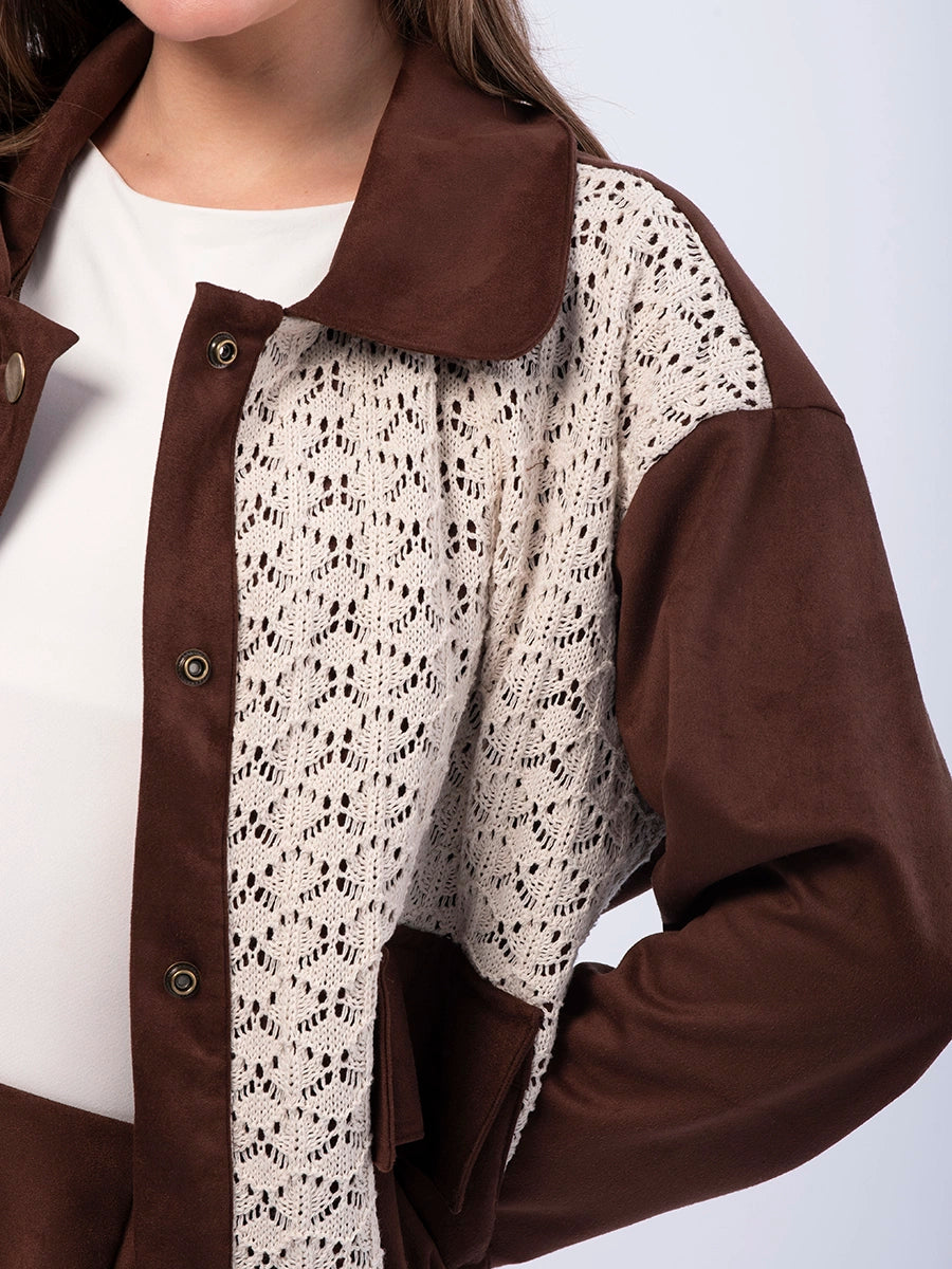 Casaca Bomber Angela Marrón