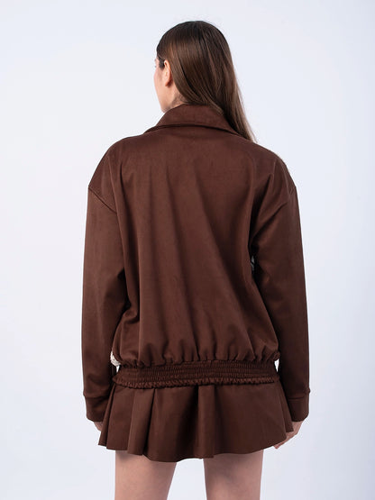 Casaca Bomber Angela Marrón