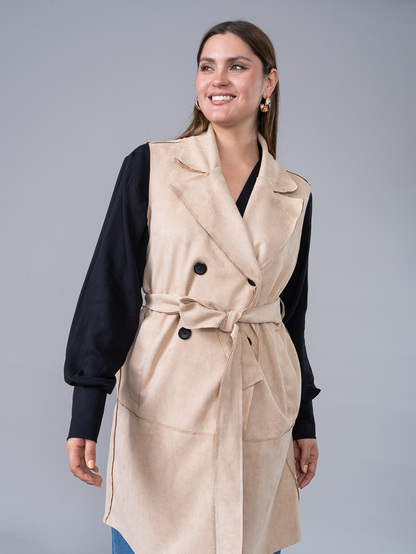 Chaleco Patricia Beige  2.0
