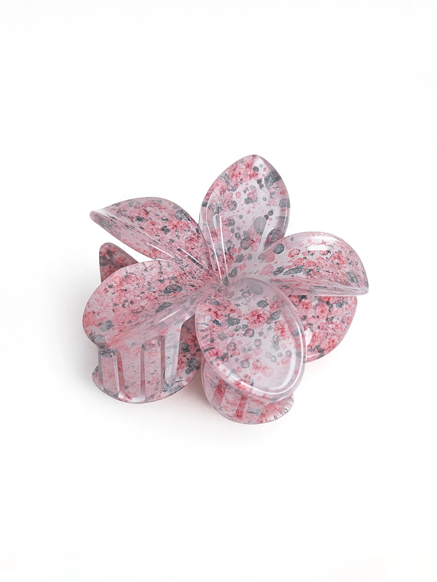 GANCHO ACRILICO FLOR JAZPEADO