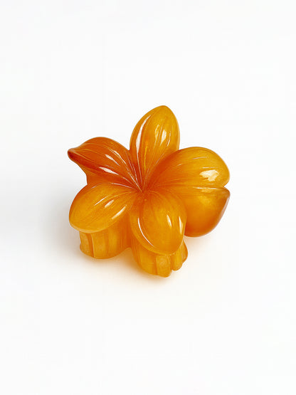 GANCHO ACRILICO  MINI FLOR JAZPEADO