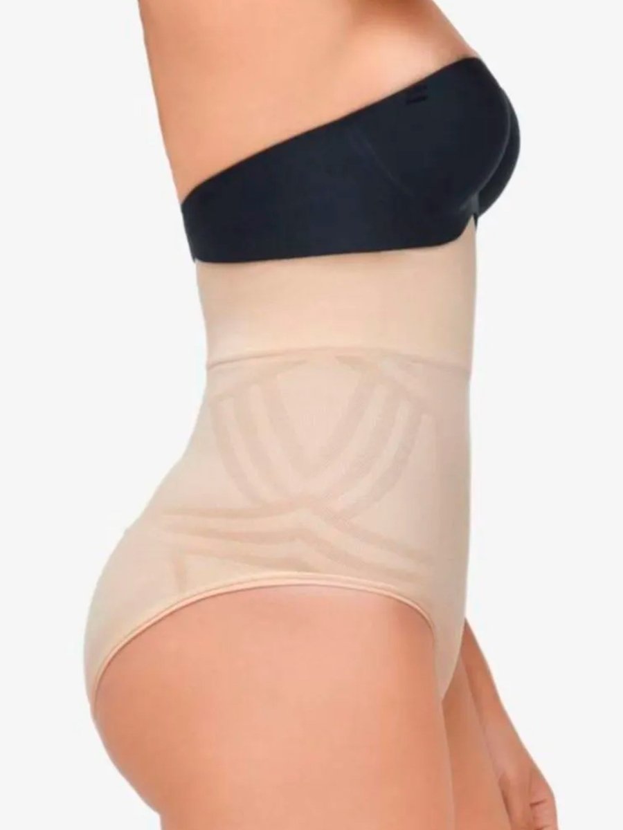 Koketa Super Fit Calzon Cintura Beige - lenceria de La Matier