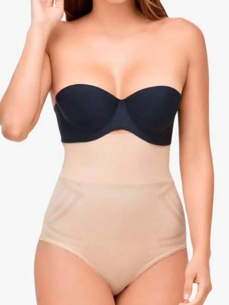 Koketa Super Fit Calzon Cintura Beige - lenceria de La Matier
