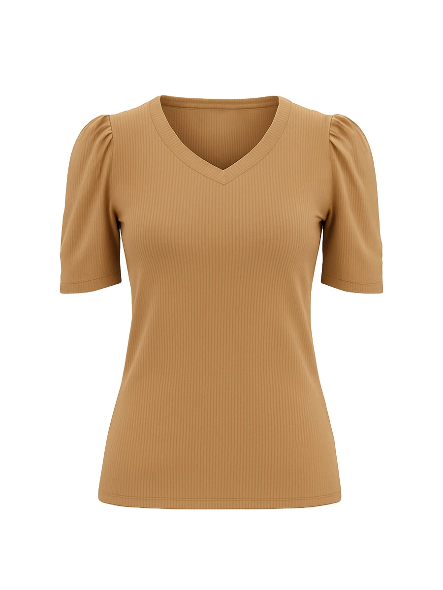 Polo Donna Ocre