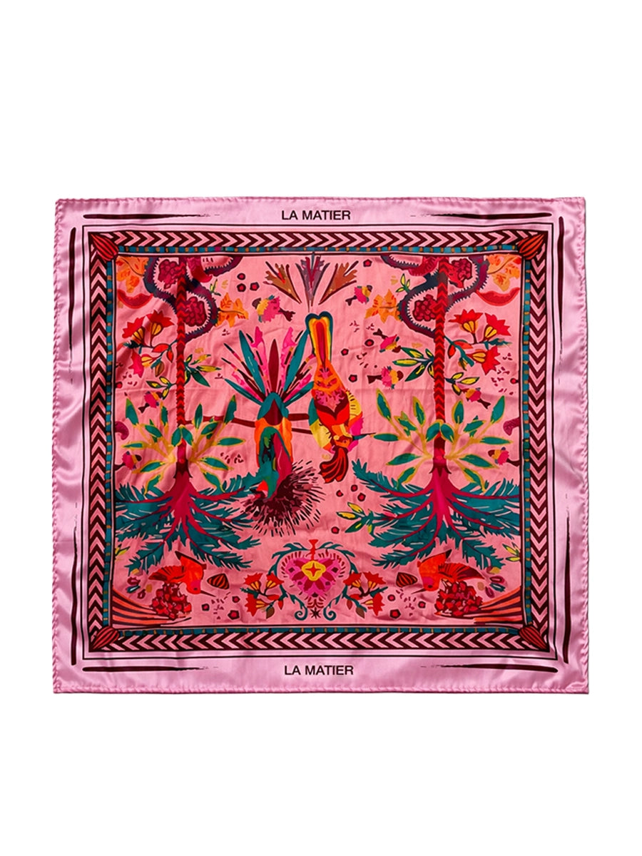 Pañuelo Tulipanes Rosado