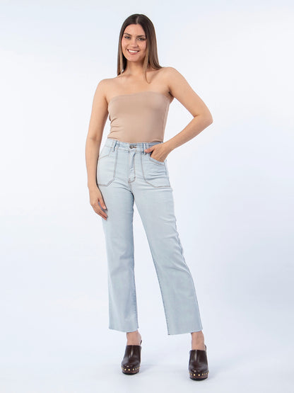 Top Strapless Beige