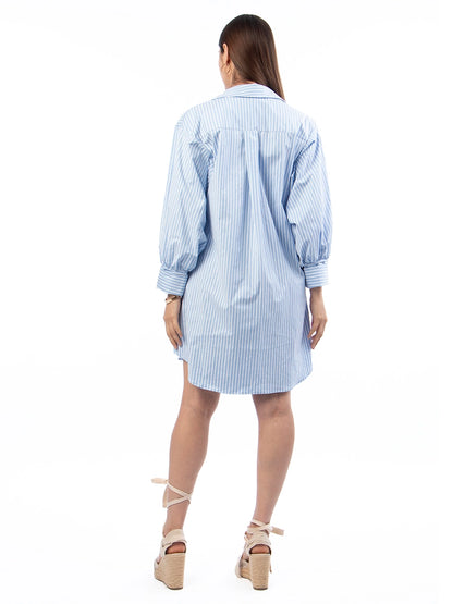 Vestido Camisero Rayas