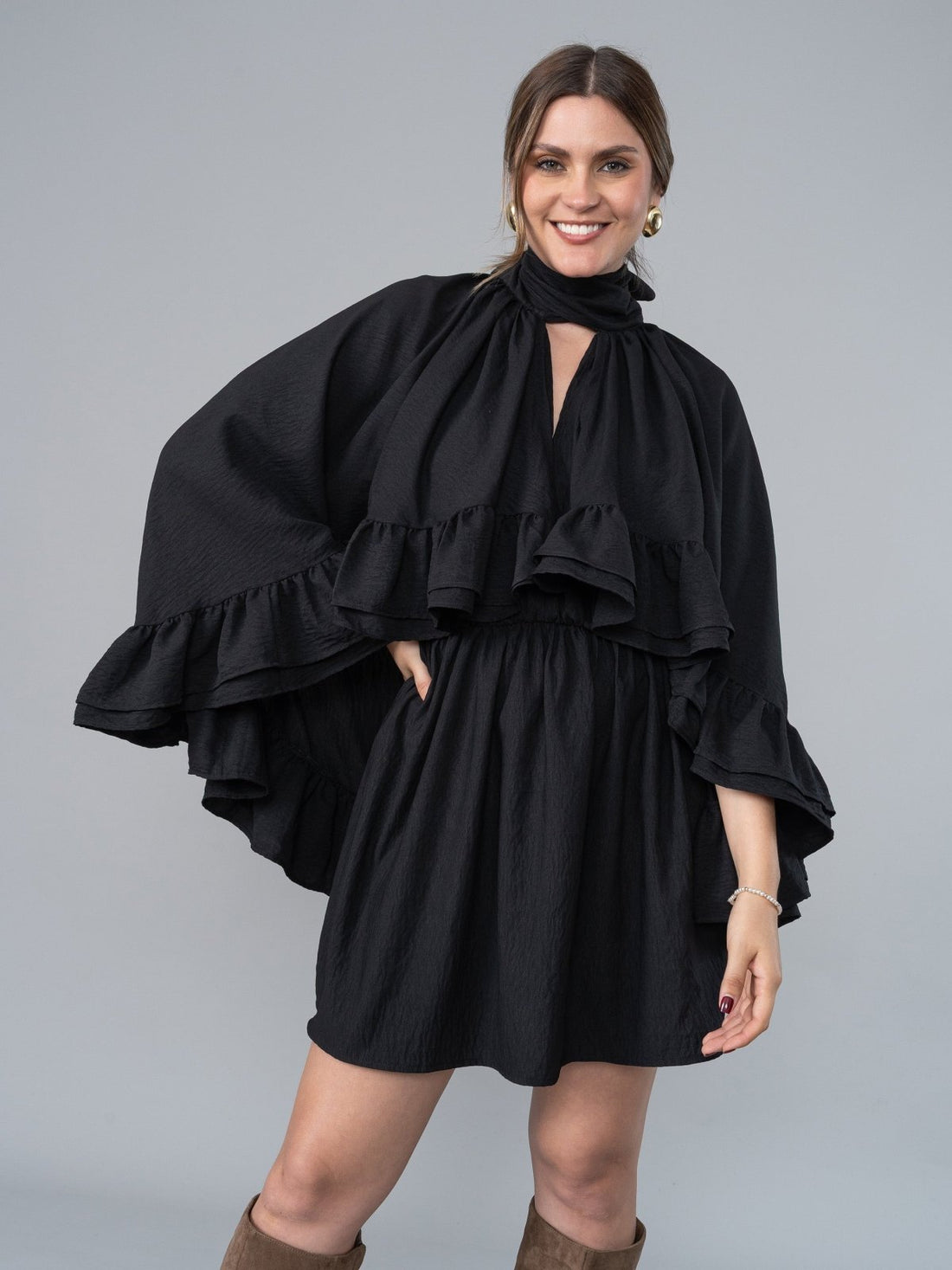 Vestido Julieta Corto Negro - Vestido de La Matier