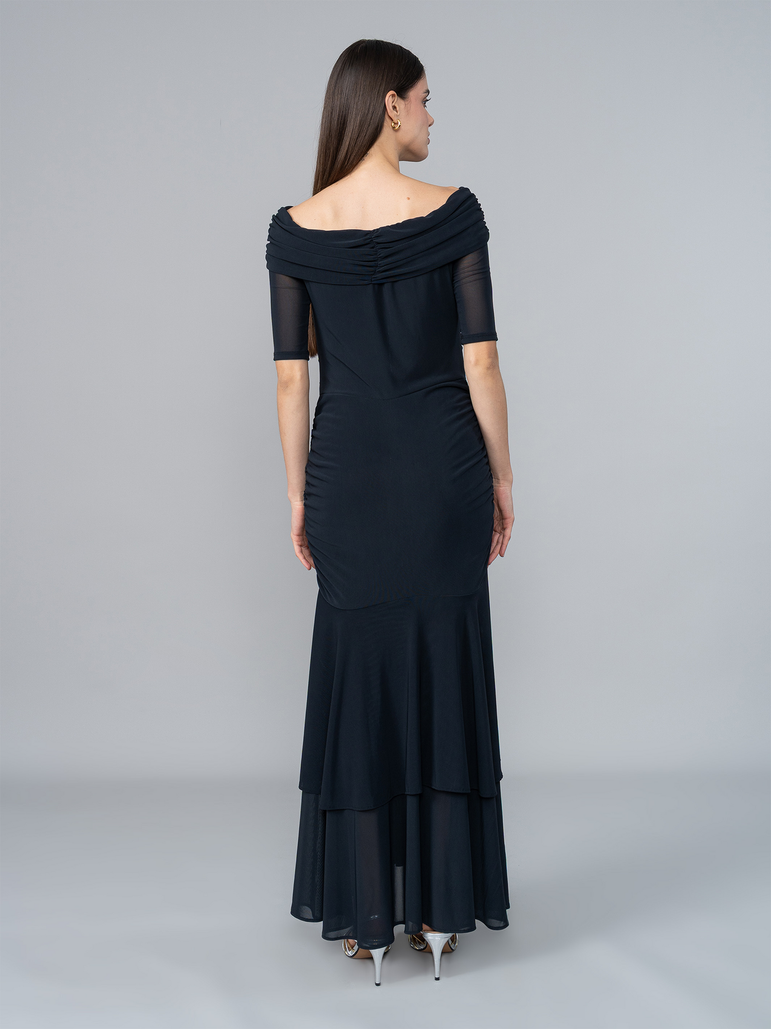 Vestido July Negro en Tul