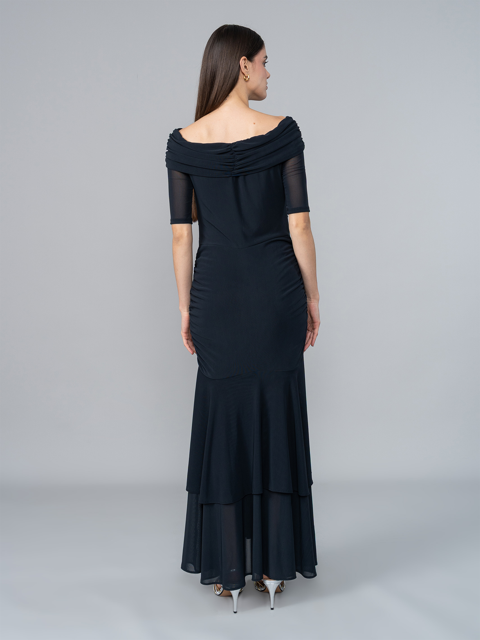 Vestido July Negro en Tul