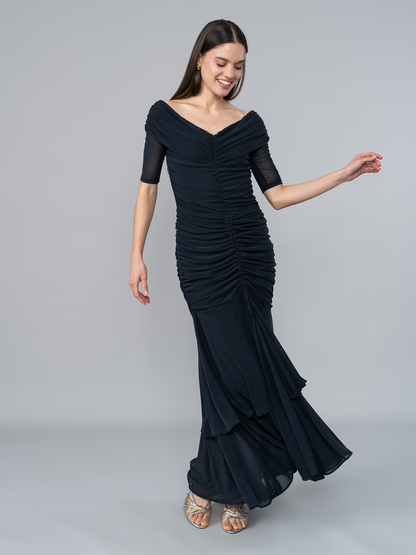 Vestido July Negro en Tul