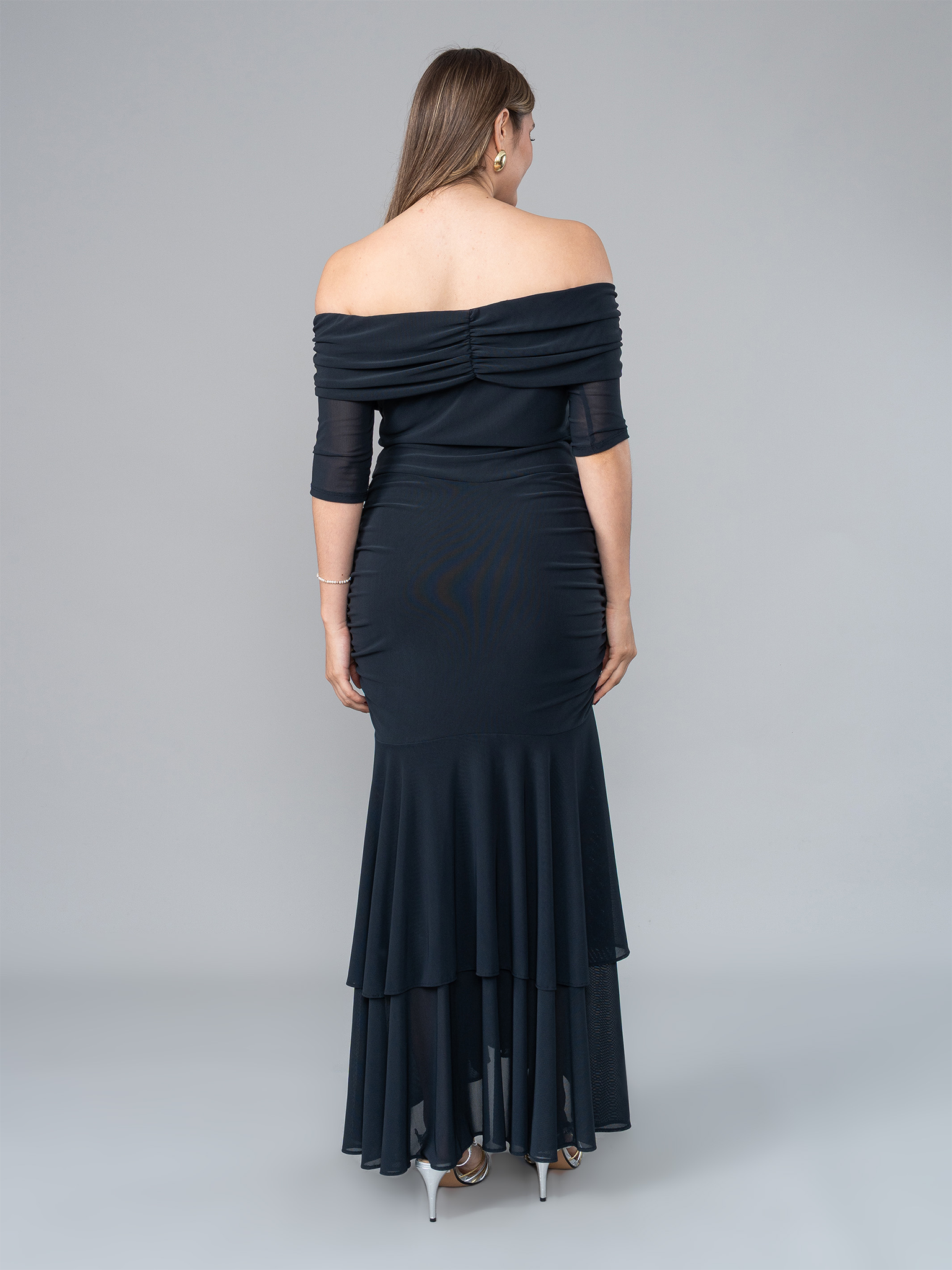 Vestido July Negro en Tul