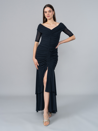 Vestido July Negro en Tul