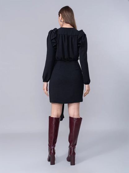 Vestido Romi Negro - Vestido de La Matier
