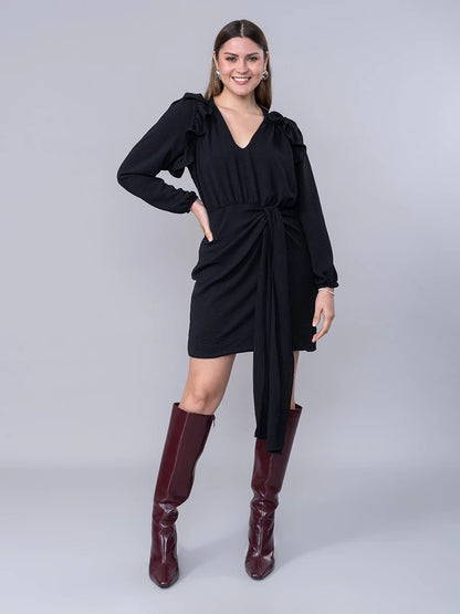 Vestido Romi Negro - Vestido de La Matier