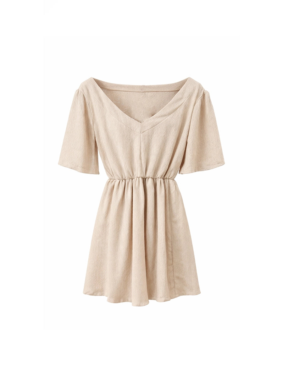 Vestido Básico Beige