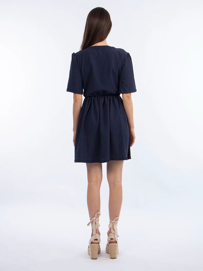 Vestido Básico Navy
