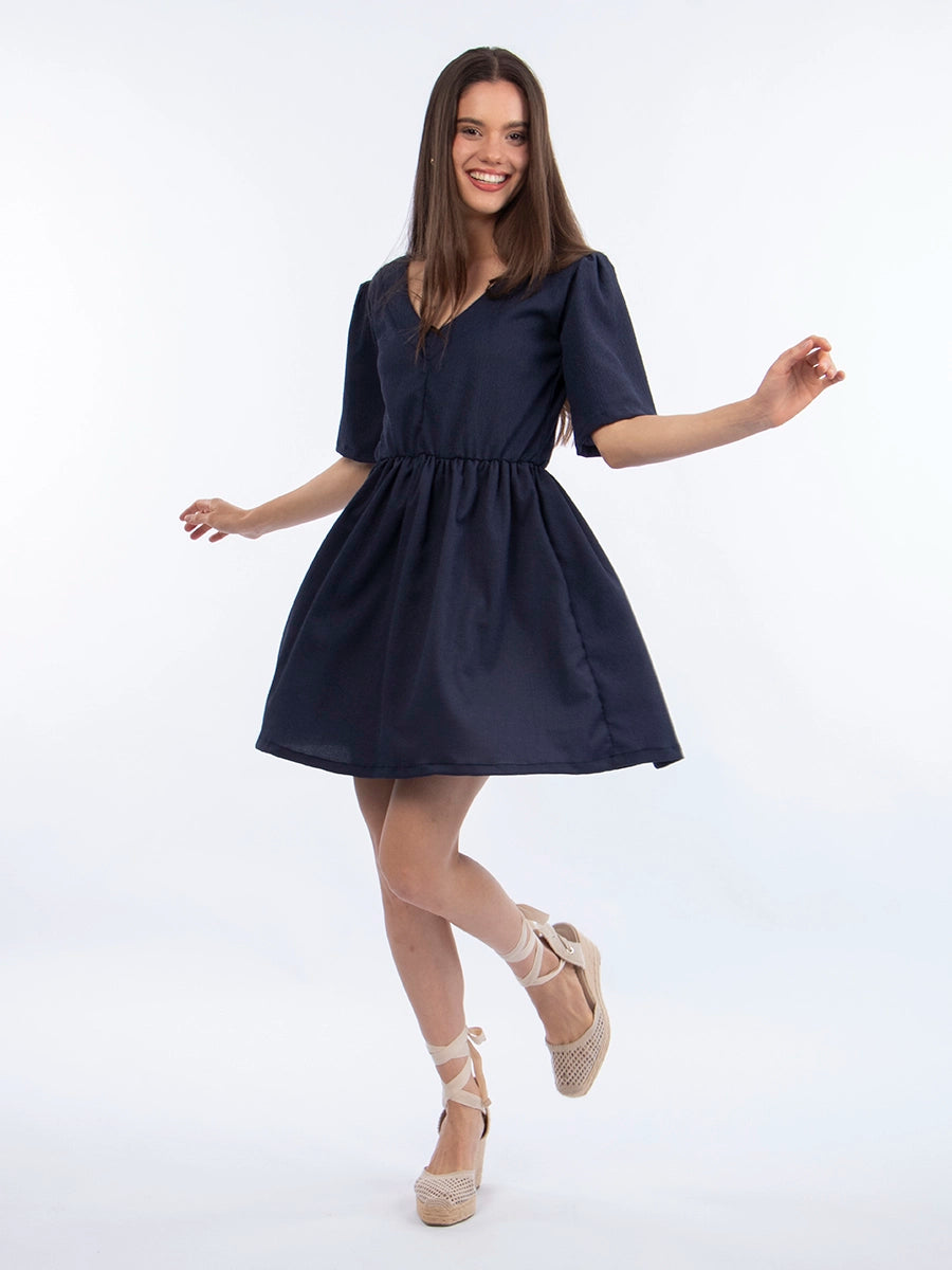 Vestido Básico Navy