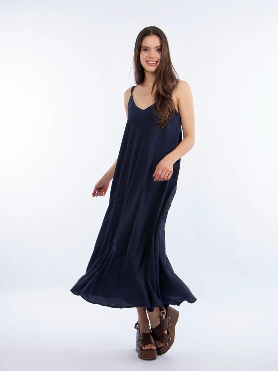 Vestido María Fe Navy