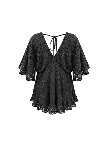 Vestido Tejido Estela Negro